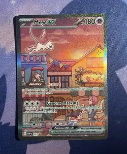 #2 MINT Mew EX SVP 053 Pokemon TCG Scarlet Violet 151 Black Star Promo - Image 1