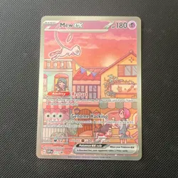#1 MINT Mew EX SVP 053 Pokemon TCG Scarlet Violet 151 Black Star Promo - Image 1