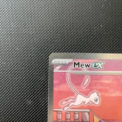 #1 MINT Mew EX SVP 053 Pokemon TCG Scarlet Violet 151 Black Star Promo - Image 4