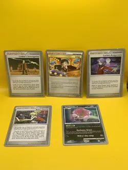 POKEMON SUPPORTER CARDS ( 5 ) Spiritomb, Bebe’s Search, Lucian’s Assignment - Image 1