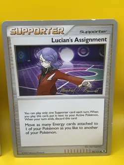 POKEMON SUPPORTER CARDS ( 5 ) Spiritomb, Bebe’s Search, Lucian’s Assignment - Image 4