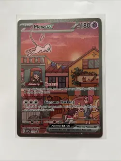 Mew EX SVP 053 Pokemon TCG Scarlet Violet 151 Black Star Promo - Image 1