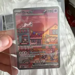 Mew EX 053 Scarlet Violet Promo Holo Card 151 Series Pokemon TCG - Image 4
