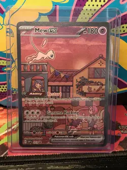 Mew EX SVP 053 Pokemon TCG Scarlet Violet 151 Black Star Promo - Image 1