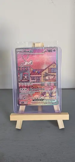 Pokemon Mew EX 053 Promo Card Scarlet Violet 151 Series xxSEALEDxx - Image 5