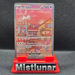 Mew ex 053 - Pokemon Scarlet Violet 151 UPC Black Star Promo - NM 🩷 - Image 1