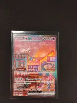 Pokemon TCG: Mew ex - 053 -Scarlet & Violet 151 Black Star Promo - NM - Image 1