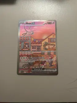 Pokemon TCG Mew EX 053 Black Star Promo Scarlet & Violet 151 NM/M - Image 1