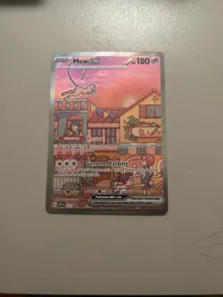 Pokemon TCG Mew EX 053 Black Star Promo Scarlet & Violet 151 NM/M - Image 2