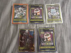 Yu-Gi-Oh! Justice Hunters 5 Field Center Token Cards with Cupsy Yummy Sealed! - Image 2