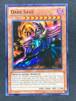Dark Sage LCYW-EN027 Common / Short Print Yu-Gi-Oh Unlimited MP/LP - Image 1