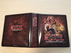 OBJ konami tcg binder 1996 a4 3 anelli vintage album porta carte yugioh - Image 1
