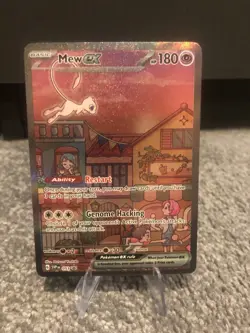 Pokemon TCG Card 151 Mew EX SVP 053 Black Star Promo Scarlet & Violet - Image 1