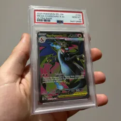 2025 POKEMON PFL EN-PHANTASMAL FLAMES ULTRA RARE #109 MEGA CHARIZARD X EX PSA 10 - Image 1