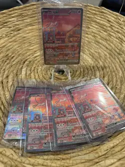 Mew ex SVP 053 Pokemon TCG Scarlet Violet 151 Black Star Promo Full Art SEALED - Image 3