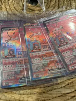 Mew ex SVP 053 Pokemon TCG Scarlet Violet 151 Black Star Promo Full Art SEALED - Image 5