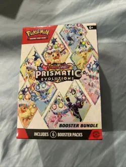 Pokemon Scarlet and Violet Prismatic Evolutions Booster Bundle! FACTORY SEALED! - Image 1