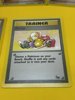POKEMON TRAINER CARDS ( 5 ) Cheren, Bianca, Berry, Mr. Fuji And Cheren 2 - Image 2