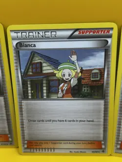 POKEMON TRAINER CARDS ( 5 ) Cheren, Bianca, Berry, Mr. Fuji And Cheren 2 - Image 5