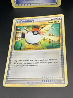 POKEMON TRAINER CARDS (4) Pokemon Catcher, Poke Ball, Prism Energy And Drake’s - Image 3