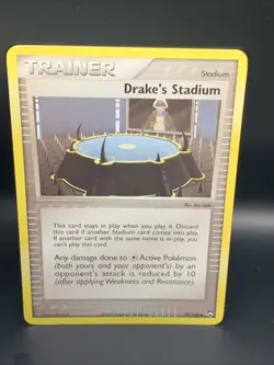 POKEMON TRAINER CARDS (4) Pokemon Catcher, Poke Ball, Prism Energy And Drake’s - Image 5