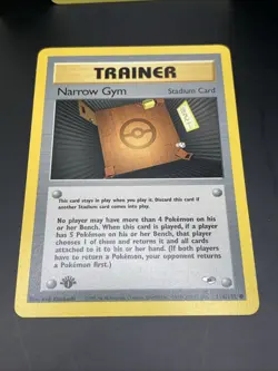 POKEMON TRAINER CARDS (4) Pokemon Catcher, Computer Search, Challenge, Narrow - Image 2