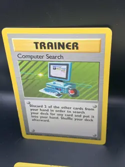 POKEMON TRAINER CARDS (4) Pokemon Catcher, Computer Search, Challenge, Narrow - Image 5