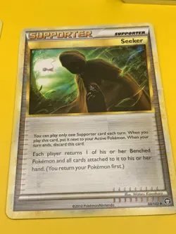 POKEMON BASIC CARDS ( 5 ) Zorua, Krookodile, Mightyena, Dragonair And Seeker - Image 2
