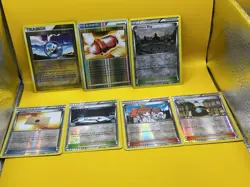 POKEMON TRAINER, SUPPORTERS AND STADIUM CARDS ( 5 ) Bubble Coat, Pluspower HOLO - Image 1