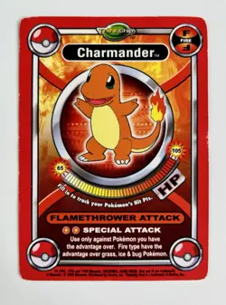 Charmander 2000 Pokemon ThinkChip Battle Stadium * Light Play - Image 1