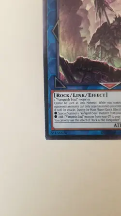 Yugioh Rock of the Vanquisher OP24-EN002 Ultimate Rare NM - Image 5
