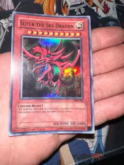 Yugioh! Slifer the Sky Dragon GBI-001 Ultra Rare MP - Image 1