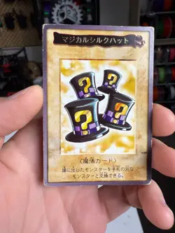 Magical Hats Yugioh Carddass Card #109 Yu-Gi-Oh Retro Bandai OCG Japan - Image 1