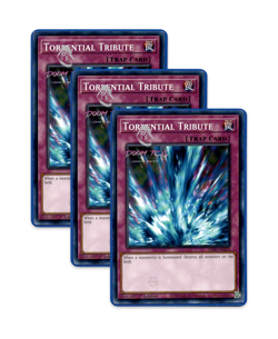 Yugioh! Torrential Tribute LED9-EN029 (Common) 1st Ed 3x - Image 1