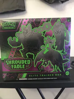 Pokemon Mist of Legends Top Trainer Box English TTB ETB Booster Cards Shrouded - Image 1