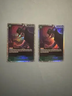 X2 One Piece Card Game TCG Dracule Mihawk OP12-030 SR M/NM Condition - Image 1