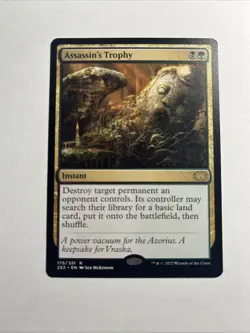 Assassin's Trophy - Double Masters 2022 MTG Plus Bonus Card!!! - Image 1