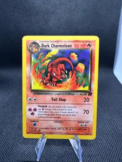 Vintage WotC Pokemon Card - Dark Charmeleon Team Rocket 32/82 Uncommon - Image 1