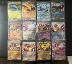 Pokemon Card 151 RR 12 card complete set sv2a Japanese Charizard Blastoises - Image 1