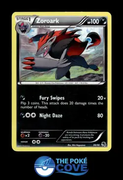 Zoroark 30/30 | BW Trainer Kit: Excadrill & Zoroark | Pokemon Holo | LP - Image 1