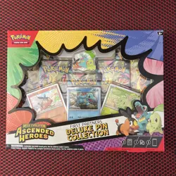 Pokemon Ascended Heroes First Partner Deluxe Pin Collection Sealed New - Image 1