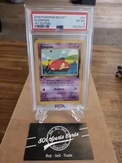 2000 Pokemon Rocket Slowpoke 1st Edition PSA 6 #67 Vintage Pokemon - Image 1
