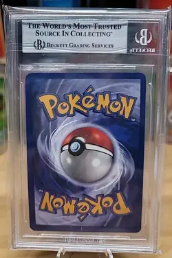 BGS 8.5 NM-MINT+ DITTO #3 1ST EDITION HOLO RARE 1999 FOSSIL SET POKEMON TCG - Image 2
