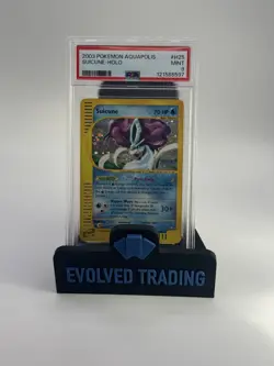 PSA 9 Suicune Aquapolis Holo H25 Pokemon - Image 2