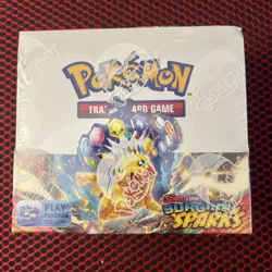 Pokemon: Surging Sparks Booster Box w/Case (36 Packs) NEW! SEALED! - Image 1