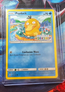 Pokemon TCG Psyduck-Sealed- (Build-A-Bear Workshop Exclusive) 028/149 - Image 1