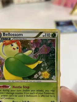 Pokemon Bellossom 1/90 Undaunted Holo Rare Stage 2 HP110 2010 TCG Card - Image 5