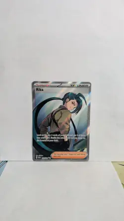 Rika 241/182 SV04: Paradox Rift Ultra Rare Full Art Holo 2023 Pokemon - Image 1