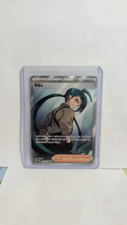 Rika 241/182 SV04: Paradox Rift Ultra Rare Full Art Holo 2023 Pokemon - Image 3