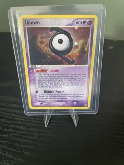 Pokemon Unown (Z) Z/28 Unseen Forces Holo Rare LP or better - Image 1